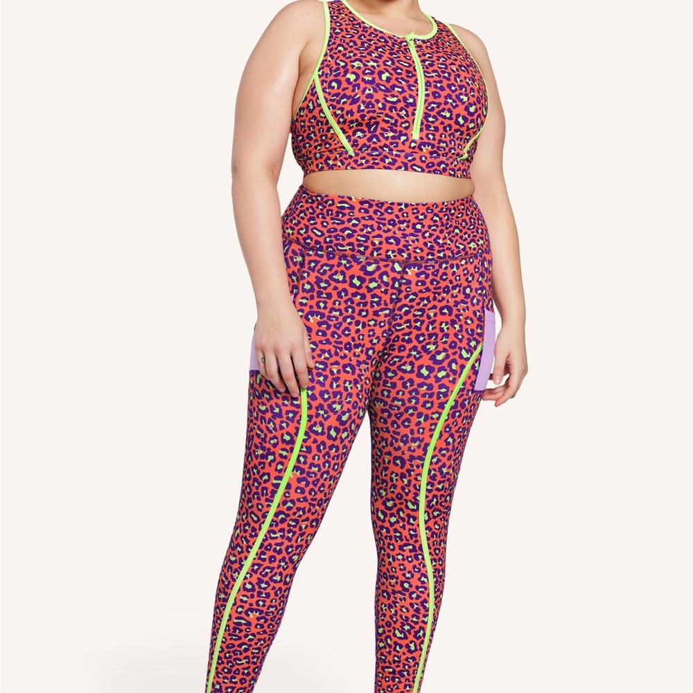 Peloton x Brittany Allen Leopard Cargo Legging